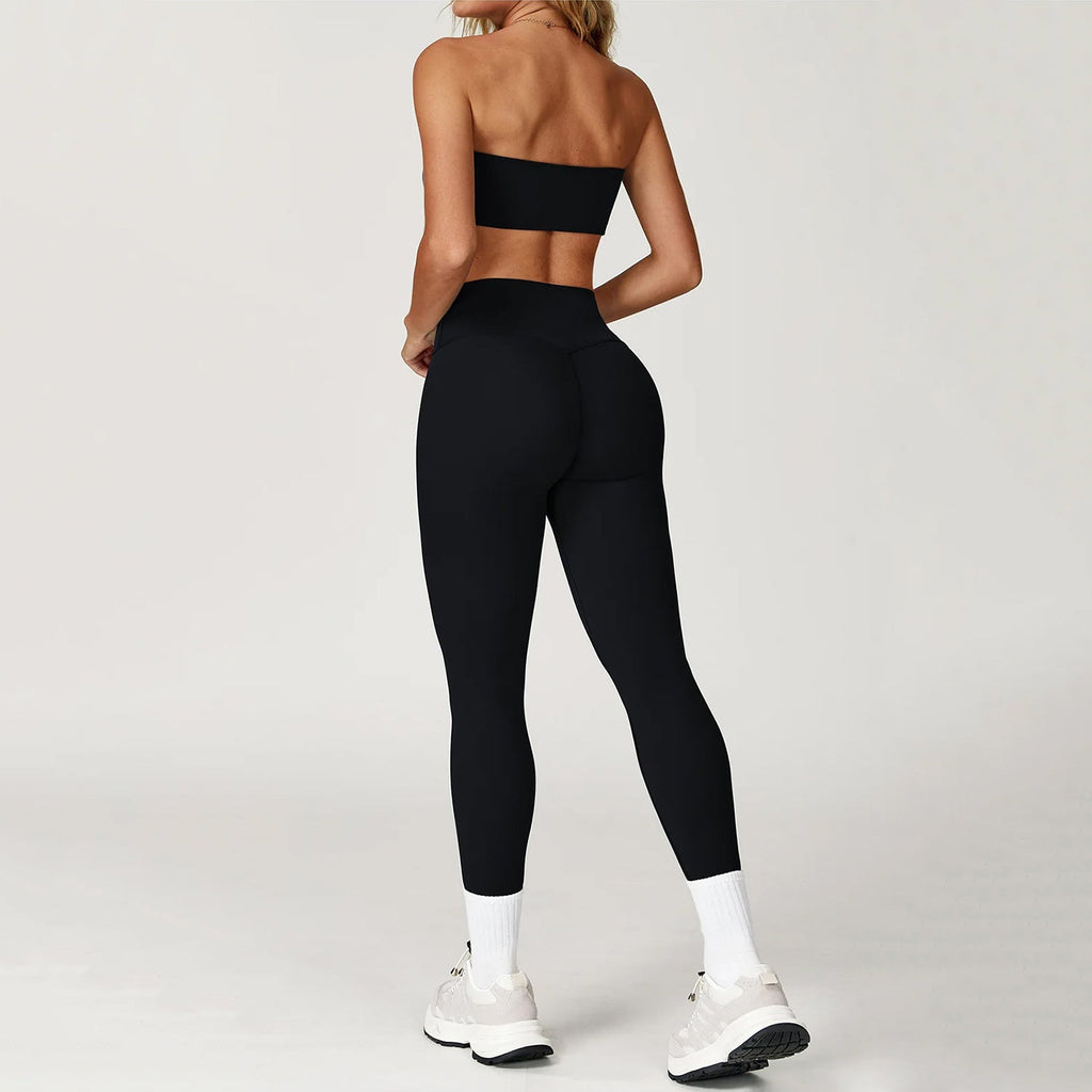 Straplez Bra Tayt Takım