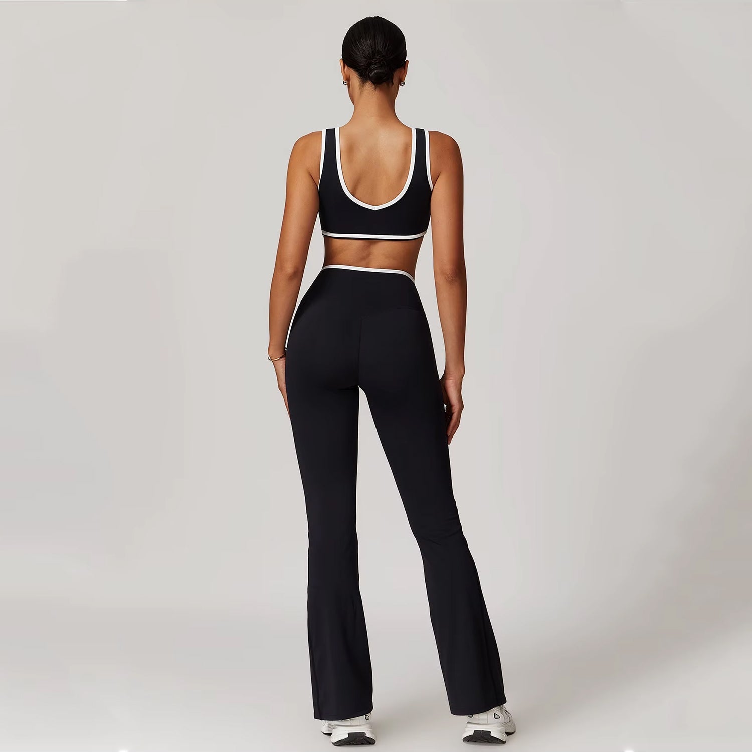 Çizgi Detaylı Flare Takım