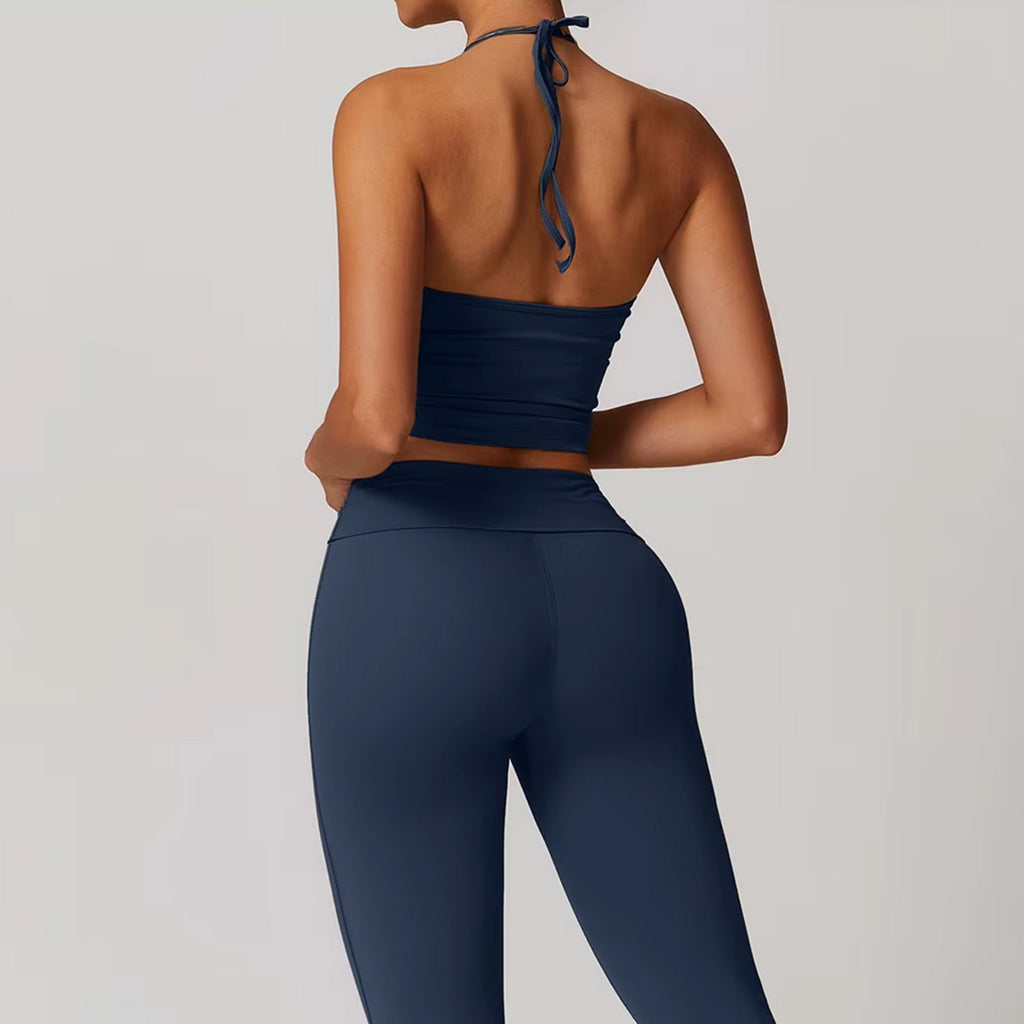 İpli Boyundan Bağlamalı Atlet