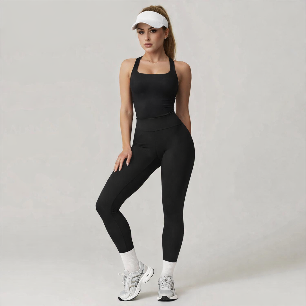 Askılı Atlet Tayt Takım