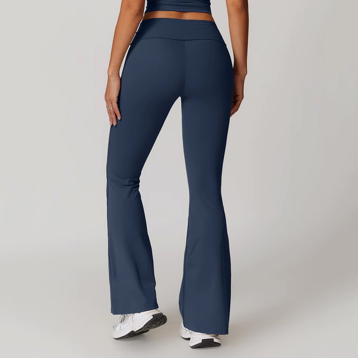 Sırt Detaylı Askılı Atlet Flare Takım