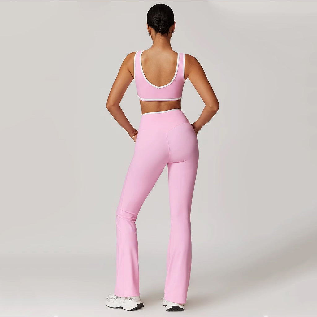 Çizgi Detaylı Flare Takım