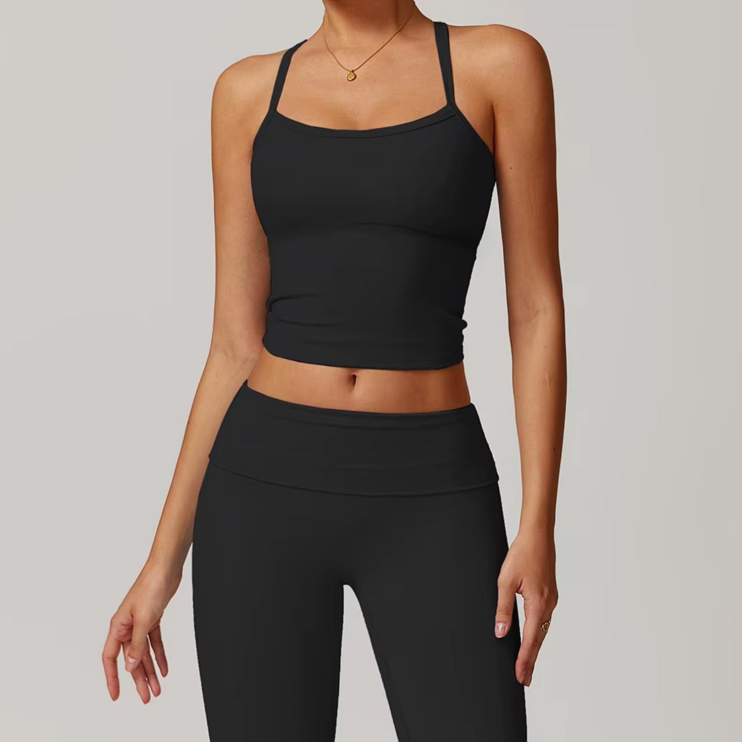 Sırt Detaylı İnce Askılı Atlet