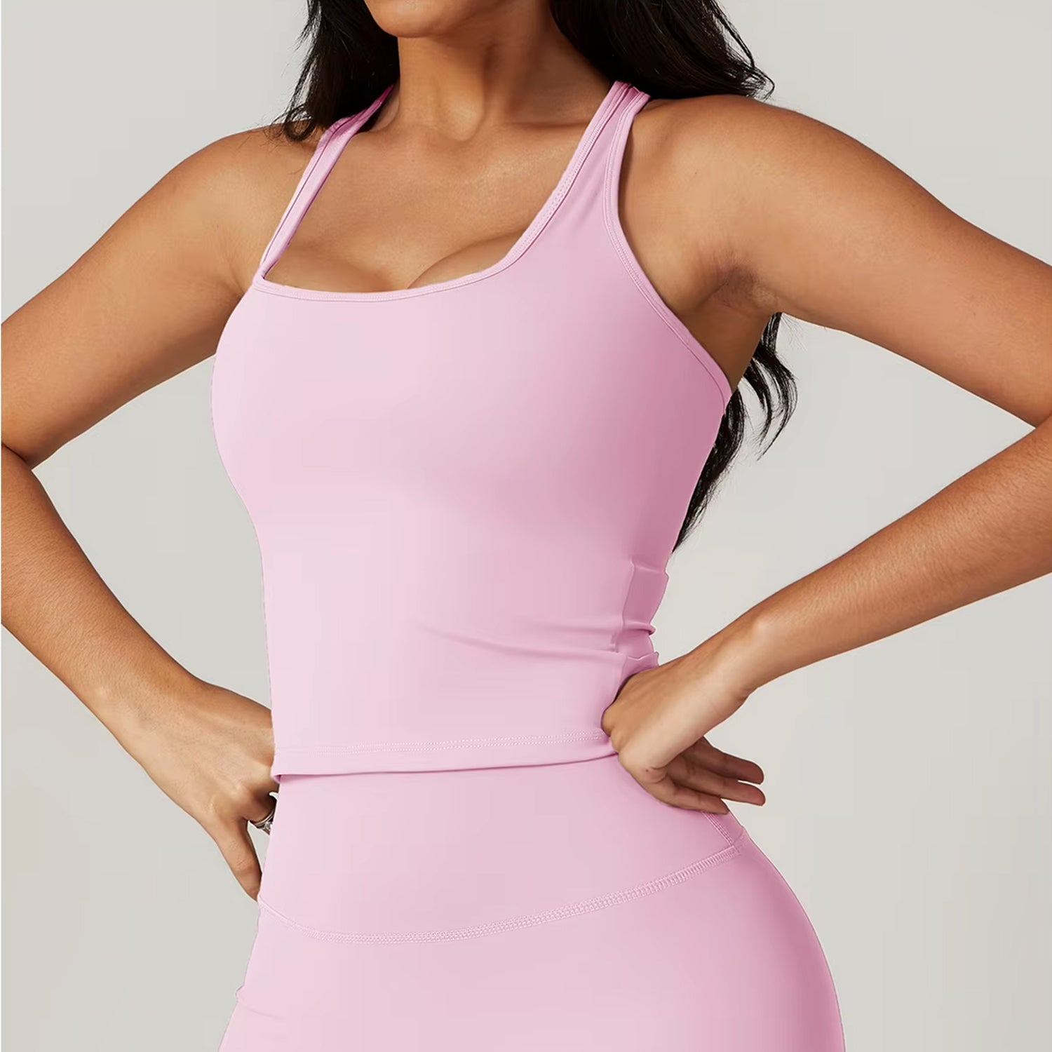 Askılı Sırt Detaylı Atlet