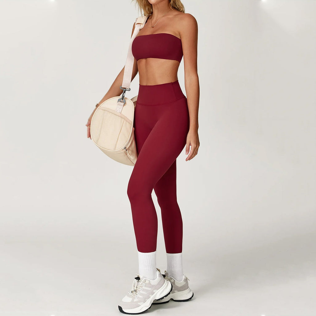 Straplez Bra Tayt Takım