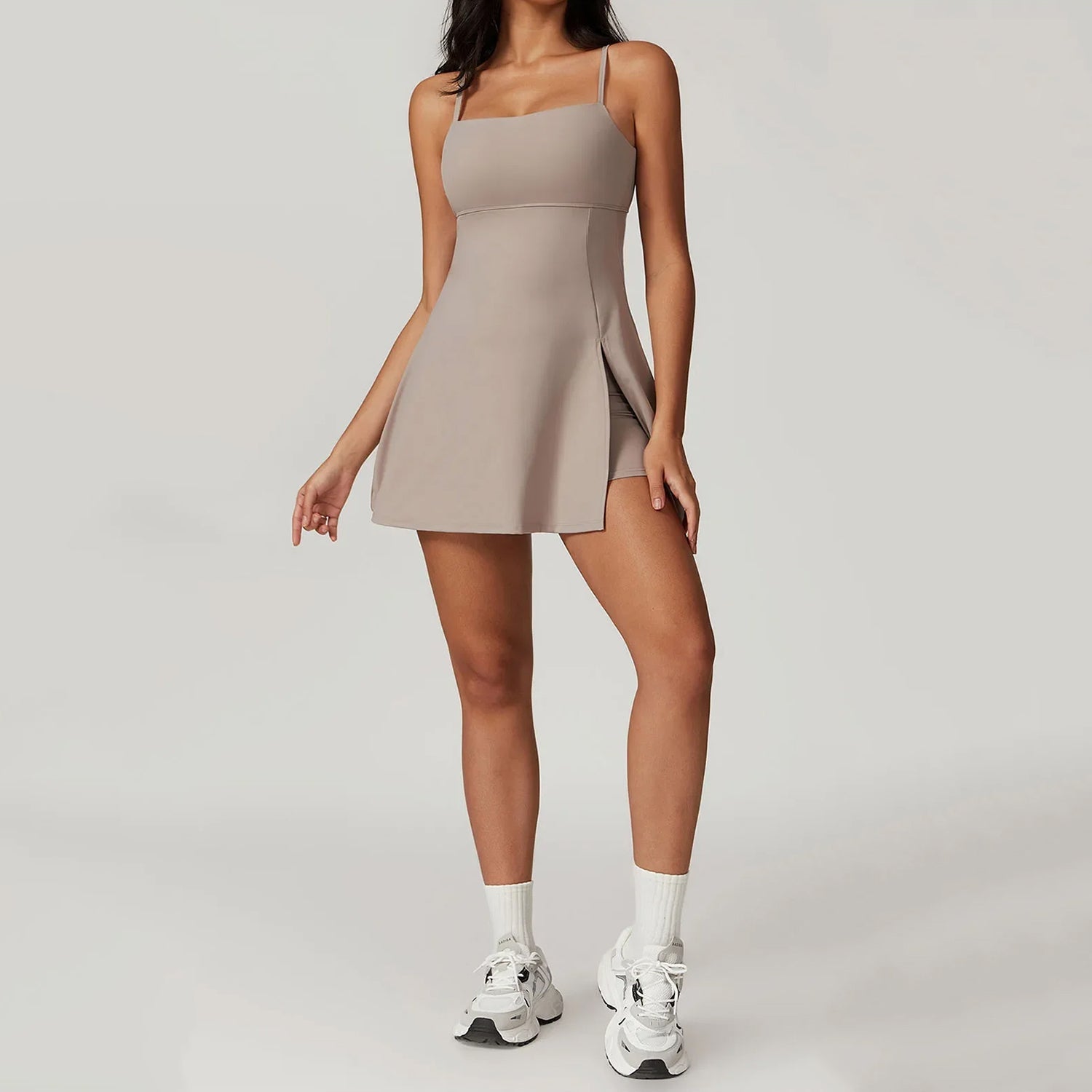 Sırt Detaylı Elbise Tulum