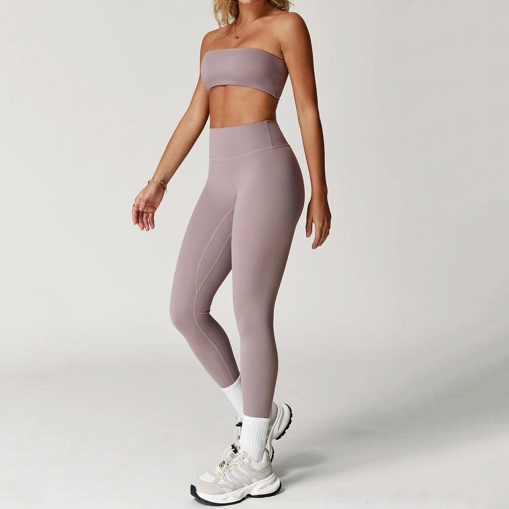 Straplez Bra Tayt Takım