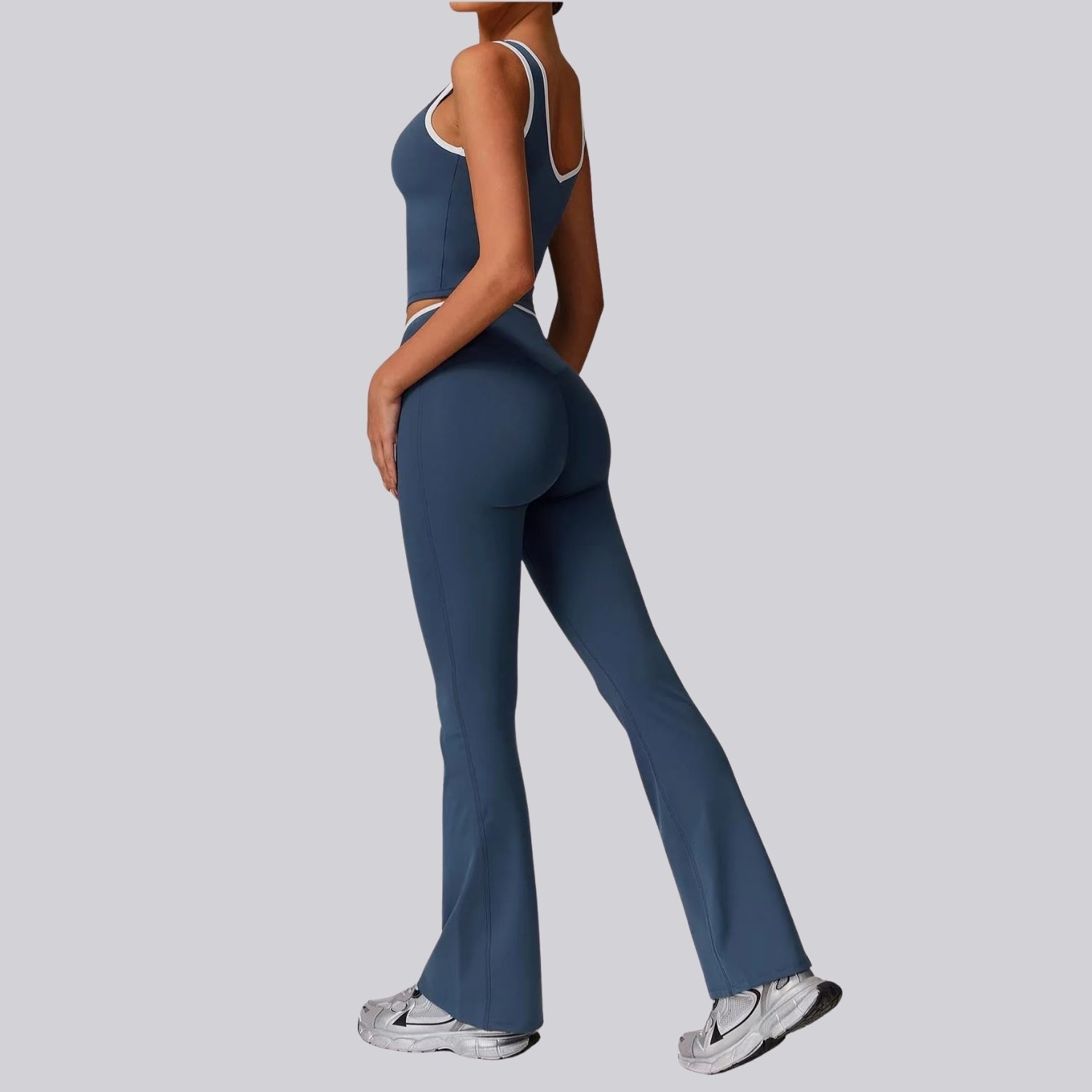 Flow Line Crop & Flare Tayt Takım