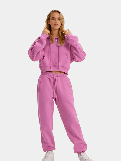 Berry Pop Hoodie & Sweatpants Set