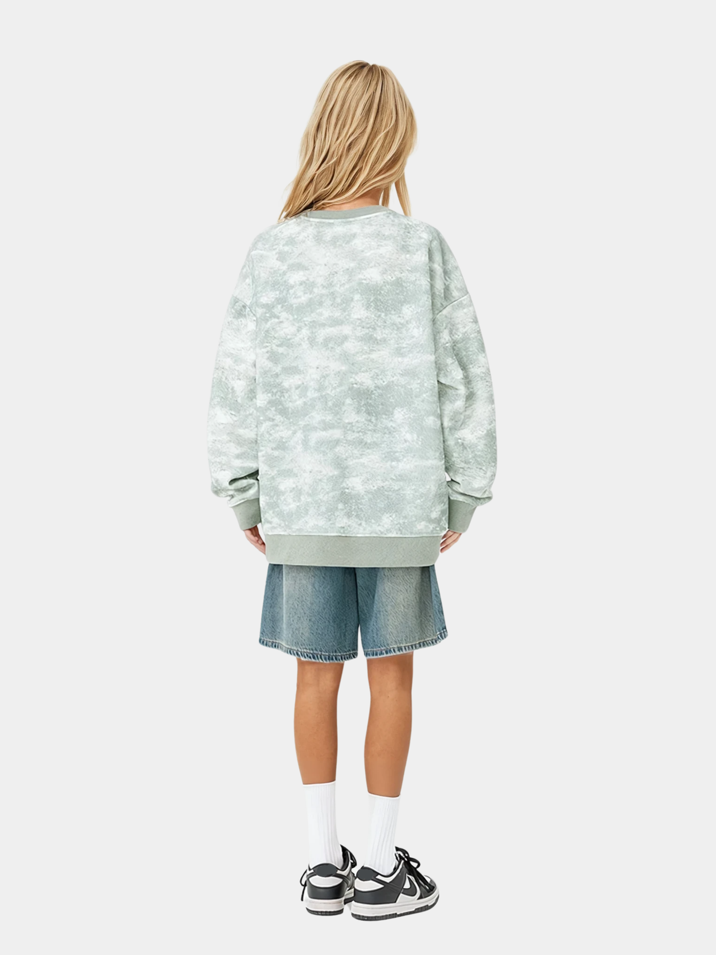 Berry Misty Oversized Sweatshirt