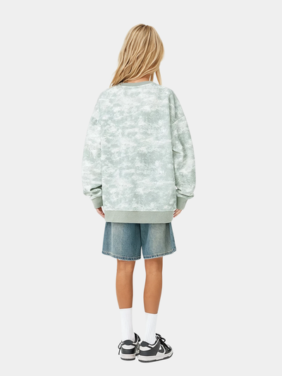 Berry Misty Oversized Sweatshirt
