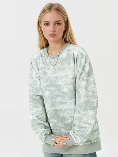 Berry Misty Oversized Sweatshirt