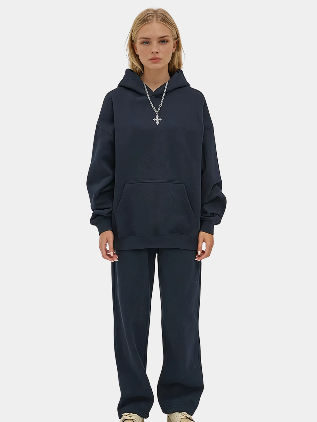 Feelien Core Black Eşofman Takımı